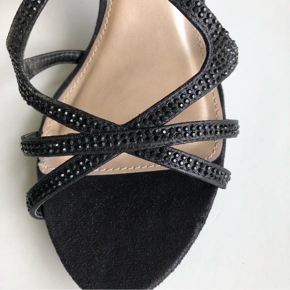 Taxi Sandals Women's Stilletto Embellished Strappy Size 10 - Picture 13 of 13